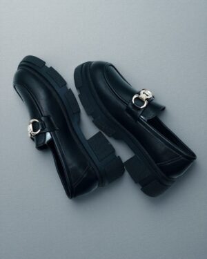 Midnight Pulse Loafers – Black LG-SH-005